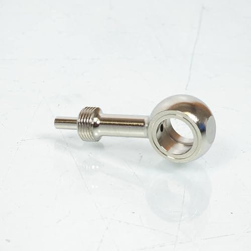 Embout raccord banjo droit compatible avec durite de frein aviation FE Ø10mm compatible avec moto