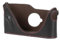 MRZHOUCASE Halbtasche aus echtem Rindsleder für Leica M2 M3 M4 M6 M7 MP Filmkameras (schwarzes Leder mit roten Nähten)