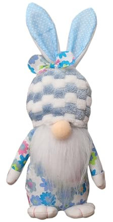 TIMIYUYU Ostern Wichtel Ostern Hase Puppe Deko Ostern Plüschpuppen Osterhasen Zwerge Wichtel Figuren Osterwichtel Osternschmuck Handgemachte Plüsch Osterhasen Zwerg für Osterdekoration Frühling Dekor