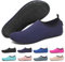 SAGUARO Escarpines Hombre Mujer Agua Zapatillas de Playa Secado Rápido Calzado de Agua Antideslizante Escarpines para Surf Buceo Rio Piscina Azul Oscuro Gr.40/41
