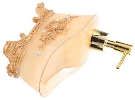 ADOCARN Botella De Almacenamiento De Champú y Loción Dispensador De Bomba Envase Inoxidable para Baño y Cocina Recargable y Práctica y Perla