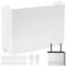 KXVXXV Router Schrank Router Verstecken WLAN Router Box WiFi Router Aufbewahrungsbox TV Kabel Verstecken Wand Regal 25,5 x 17 x 5,5 cm Weiß für WiFi-Rack Wanddekoration Storage Box