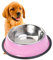 WEKAMOS Ciotola Per Cani Acciaio Inossidabile Antiscivolo Accessorio Per Cani e Gatti Design Unico Colore Rosa Facile Da Pulire Per Cuccioli e Gatti