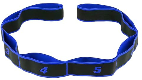 Yoga Fitnessbänder Gymnastikband Fitnessband Fitness Bänder Yoga Gurt Yogagurt Loop Band Stretchband Fitness Pilates Band Dehnungsband