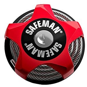 TECTORY SAFEMAN Lucchetto Multifunzione Rosso