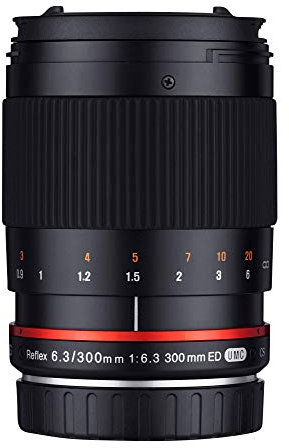 Samyang SAM300NIKON Objectif pour Appareil photo reflex numérique Nikon f/6,3 ED UMC CS 300 mm Noir