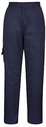 Portwest C099 Women's Combat Trousers Durable Lightweight Work Pants with Pockets Elastic Waist 40+ UPF Protection for Comfort and Practicality, Navy, XXXL