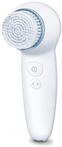 Beurer FC 65 - Cepillo facial, con luz LED azul, 3 velocidades