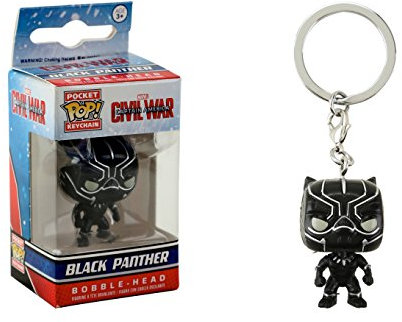 Funko - 9514-PDQ - Pocket Pop! - Porte-clés - Captain America CW - Black Panther