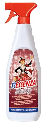Oie Ole Essenza Ruby Essenza Detergente Sgrassatore - Profumazione Luxury Ruby - 1 Flacone Da 750 Ml
