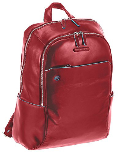 Piquadro Zaino, Collezione Blue Square, 39 cm, Rosso