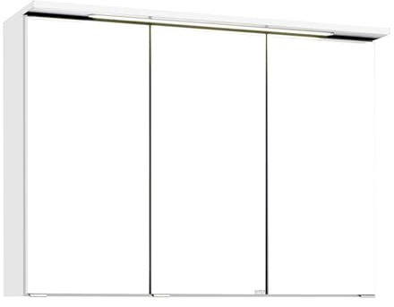 Held Möbel Bolgona Spiegelschrank, Holzwerkstoff, Weiß, 20 x 90 x 68 cm