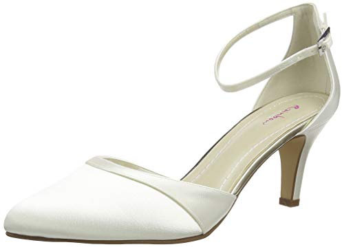 Rainbow Club Damen Harper Pumpe, Elfenbein, 37 EU