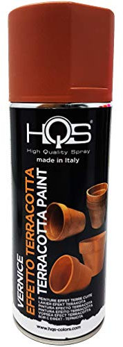 4R Quattroerre.it HQS Lackspray mit Terrakotta-Effekt, matt, 400 ml