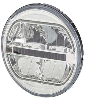 HELLA 1F8 241 400-011 LED-Insert, spotlight Luminator/Rallye 3003 - 24/12V - round - Reference number: 25 - Fitting/Screw Connection - Clear diffusing lens - Front - Quantity: 1