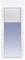 Ventanastock Balconera Aluminio RPT 800x2185 Practicable Oscilobatiente Derecha con Persiana motorizada y con lamas de aluminio 1hoja y cristal climalit (Guías y cajón persiana preparado en kit)