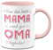 Tassenbrennerei Tasse mit Spruch Mama Wird zur Oma befördert - Du wirst Oma Loading Geschenk - Schwangerschaft verkünden (Rosa)