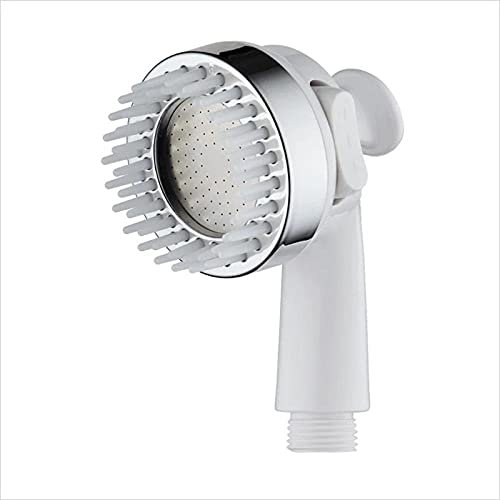 Soffione doccia SPA con manico corto Risparmio idrico ad alta pressione per rubinetto per bagno e parrucchiere Filtro per acqua portatile esterno-doccia_set3