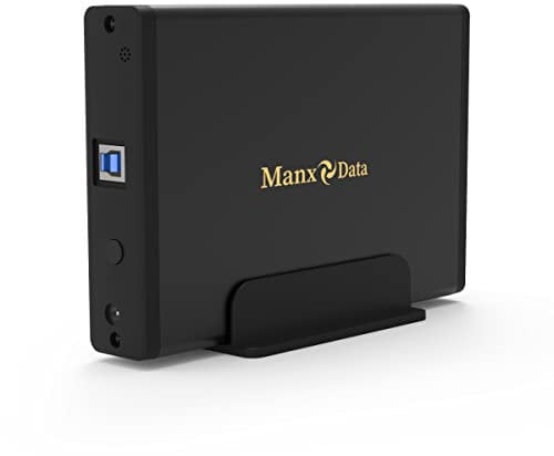 ManxData 4TB USB 3.0 Esterni Hard-Disk per XBOX ONE/PS4/Finestre PC/Mac, Nero