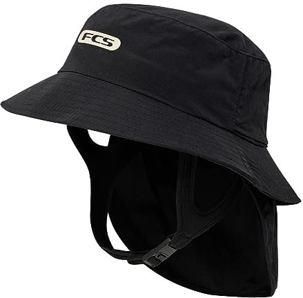 FCS Essential Bucket Surf Hat, Black23, X-Large