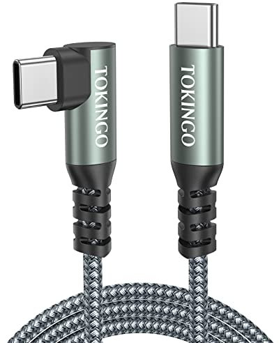 TOKINGO USB C to USB C Cable (1M 1-Pack) - 100W 5A Fast Charging Type C Charger Data Cable - USB C Charger Cable