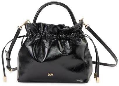 DKNY Women's Feven Crossbody Handbag, Black