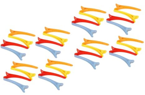 Beavorty 100 Stk Haar Klammern Ente Haarspangen Haarstyling-griff Haarspangen Mit Entenzähnen Friseursalon-clips Griffigkeit Entenschnabel