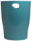 EXACOMPTA - Ref. 45334D – 1 Papierkorb mit Griffen ECOBIN Skandi – großes Fassungsvermögen 15 Liter – Maße 26,3 x 26,3 x 33,5 cm – für Büro oder Zuhause – Farbe Pazifikblau