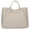 Armani Exchange Women's Essential, Wave, Silver Printed Logo Shopping L, Pisco