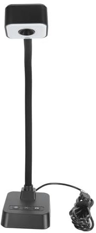 Caméra USB 4K, Caméra de Documents Pliable, Image HD, Microphone AI Antibruit Portable pour