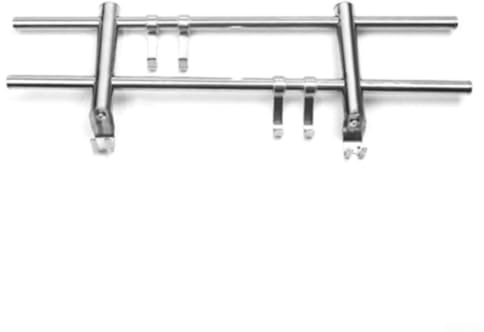 Toallero de radiador de acero inoxidable resistente, para secar ropa y toallas calientes, con diseño ajustable y resistencia a la corrosión