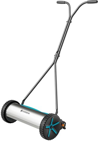 Gardena Manual Push Lawnmower Comfort 400 Cylinder Lawnmowers: English Lawn, 40 cm cutting width, Cordless, Easy to push, For lawns up to 250 m² (11760-20)