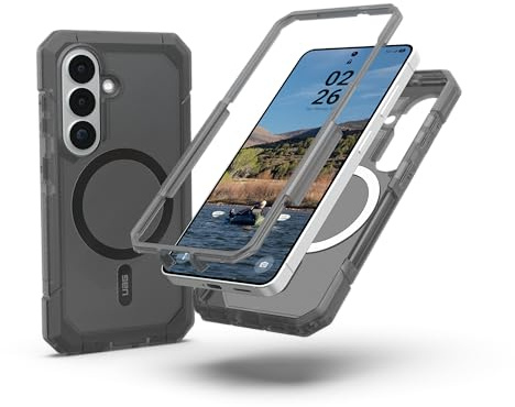 URBAN ARMOR GEAR Trooper MS Hülle für Samsung Galaxy S26 | Passgenau | 7,6m Fallschutz| Magentmodul | Erhöhte Ränder | Alle Ports erreichbar | Zweiteilige Hülle