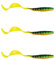 3 STK Wurm Twister Softbaits 13 cm Gummiköder Barsch Kunstköder Angelköder Hecht (02)