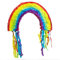 Party Factory Regenbogen Pinata, bunt, 58x10x37cm, Kinder Partyspiel, Schlag-Pinata, Kindergeburtstag, Dekoration zum Geburtstag