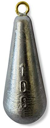 Lasama 5X Birnenblei mit Wirbel Öse 20-120g Grundblei Meeresblei Olivenblei Angelblei (5X 120g)