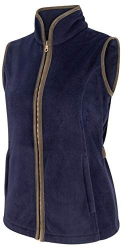 Hoggs of Fife - Ladies Stenton Fleece Gilet Navy 12-14 UK