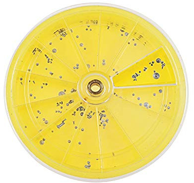 SELVA Kleinstschrauben Sortiment, Fächerdose mit 250 Schräubchen, 0,5 bis 1 mm, geeignet für Armband- und Taschenuhren, Instrumente, Modelle