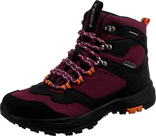 ICEPEAK Agadir MS Mid Cut Outdoor-Wanderschuhe, Wanderstiefel, wasserabweisend, rutschfest, Knöchelhoch