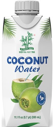 BAMBOO TREE - Kokoswasser - 1 X 330 ML | 100% natürlich aus Vietnam, 98,5% reines Kokosnusswasser, frei von zugesetztem Zucker und Konservierungsstoffen