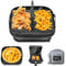 Airfryer - Accesorio para freidora de aire caliente Cosori (5,5 l/6,4 L)