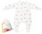 Mababu Ganzjahres Baby Schlafsack mit Füßen & abnehmbaren Ärmeln - 2.5 TOG - 100% GOTS Bio-Baumwolle - Ganzjähriger Kinderschlafsack mit Füßen- umklappbare Bündchen (Bär, 70cm)