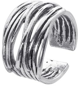 Heideman Ringe Mona Damen aus Edelstahl gold farbend matt Damenring für Frauen mit Stein Zirkonia weiß