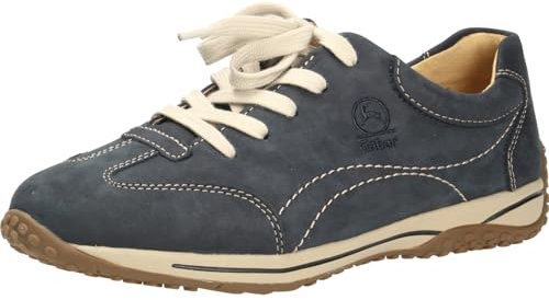 Gabor Damen Low-Top Sneaker, Frauen Halbschuhe,Moderate Mehrweite (G),Sportschuhe,Freizeitschuhe,Turnschuhe,Laufschuhe,Nightblue,40 EU / 6.5 UK