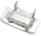 100 pièces Boucle de Cerclage en Acier 12 mm, MgcTolBox Cerclage en Acier Joints pour Feuillard de 11-13 mm Pour Fixations Extérieures et Applications Lourdes