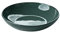Tazones para cocina, tazón de cerámica, verde oscuro vintage, plato oscuro, plato de fruta, plato de ensalada, plato profundo de la boca de la boca poco profunda para grano de cerámica en el hogar,