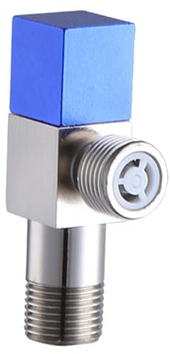 HOMSFOU Kaltwasser Winkelventil Mit Absperrventil Für Badezimmer Langlebige Und Zuverlässige Reparaturteile Installieren Für Toiletten Geeignet