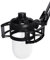 Etour Custom Built for Razer Seiren Shock Mount Anti-Vibration Suspension Elastic Shock Mount Holder Clip Mics Stand with Screw Adapter Compatible with Razer Seiren V3 Mini USB V2 Microphone