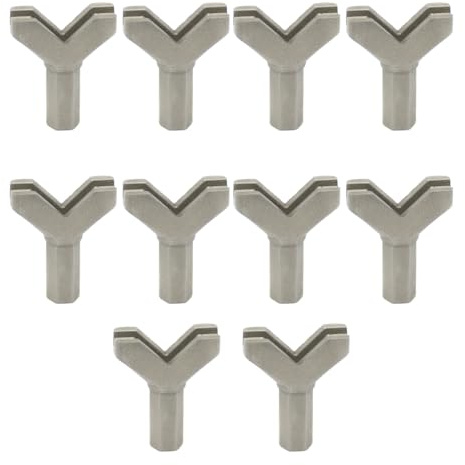 10Pcs Y Shaped Cup Hook Driver Bit for Kitchen Under Cabinet Mug Hooks Frame Point Mug Hangers Drill Bit Tool Cup Driver