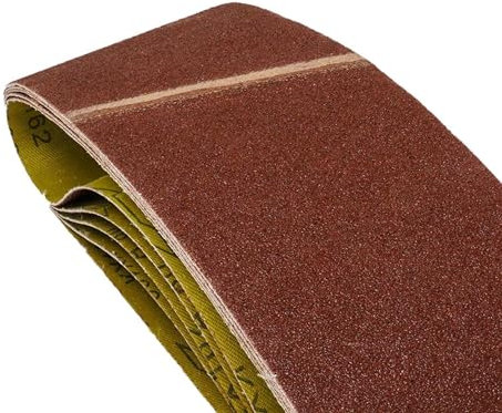 Dapetz ® Sanding Belt 100mm x 610mm, Sander Belts 40 Grit for Belt Sander, for Grinding, Sharpening and Derusting (20 Pieces) Very Coarse Sander Sheets Sanding Belts Compatible with Black+Decker KA88